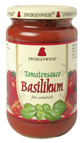 Tomatensauce - Basilikum 340g | ZWERGENWIESE