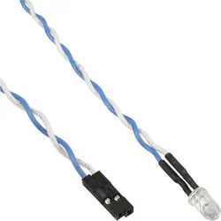 InLine HDD-LED / Power-LED für Mainboard-Anschluss, blau, von InLine