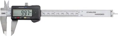 BMI 770150 Digitaler Messschieber 150mm - Präziser Messschieber für exakte Messungen bis 150mm, ideal für Hobby und Beruf in der Kategorie Messschieber.