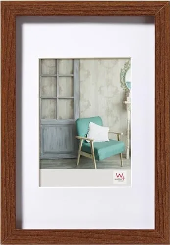 walther design Bilderrahmen nussbaum 13 x 18 cm Stockholm EA318N