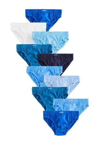 Next Slip Unterhosen aus 100 % Baumwolle, 10er-Pack (1-St)