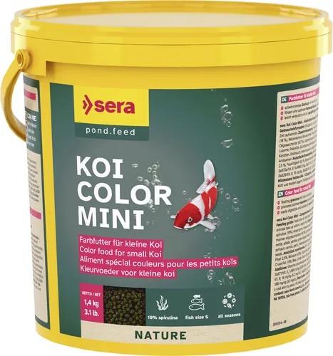 Sera Koifutter Color Mini für kleinere Koi 3,8 L von sera