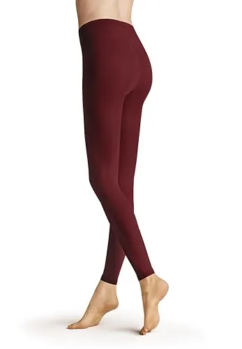 Hudson Damen Leggings Micro 50 hautfreundlich 50 DEN deep red 0540 42-44