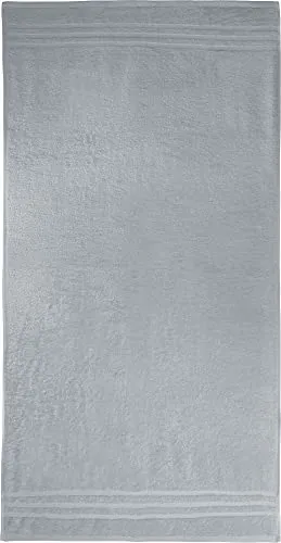 REDBEST Duschtuch New York hellgrau Größe 70x140 cm - leichte, weiche Qualität, saugstark, sehr strapazierfähig, 100% Baumwolle