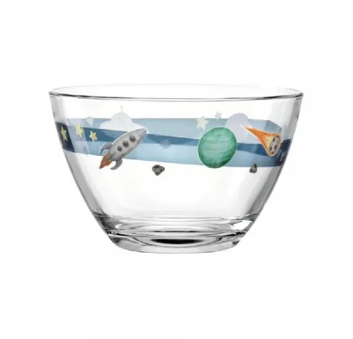 LEONARDO Kindergeschirr-Set Leonardo Schale Bambini Avventur Weltall