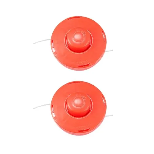 2x Rasentrimmer Doppel-Fadenkopf Motorsense Trimmerkopf für Gude Güde GFS 1255 B, GFS 1100 B, 1500 B, GFS 1501 B, GFS 1250 B, GFS 1255 B, GFS 1501 B, GFS 700-4S, GFS 900-4S, GME 36 FS