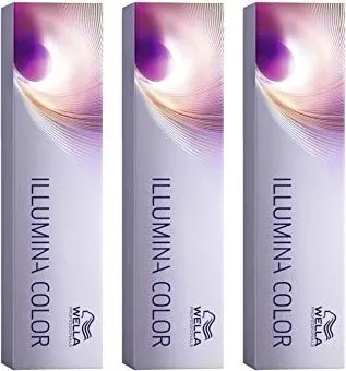 Wella Illumina 8/05 helllblond natur-mahagoni 60 ml