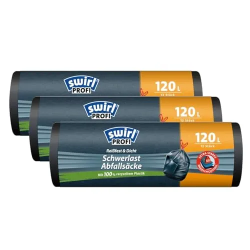 Swirl Schwerlast Müllbeutel 120L von Swirl