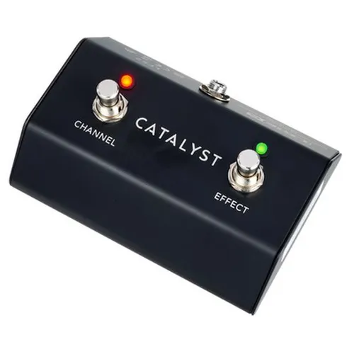 Line6 LFS2 Catalyst Footswitch - Effektgeräte für Gitarre & Bass; 2-Fach Fußschalter für Line6 Catalyst Verstärker, bietet flexible Umschaltung von Kanälen und Effekten, inklusive 3 Meter TRS Kabel für einfache Nutzung.