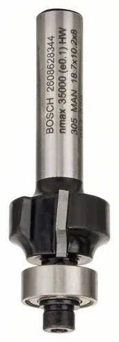 Bosch Accessories 2608628344 Abrundfräser Hartmetall Länge 53 mm Schaftdurchmesser 8 mm