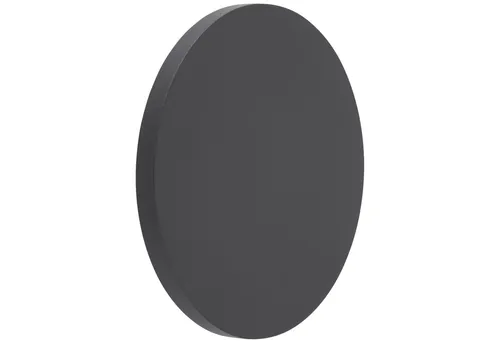 Lightbox Wandleuchte, LED fest integriert, Warmweiß, LED-Wand- & Deckenlampe, 720lm, 3000 K, Ø 15 cm, Aluminium, schwarz