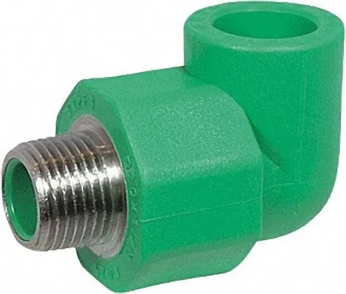 PPR Rohr Aqua-Plus Winkel AG PN25 25mmx3/4''