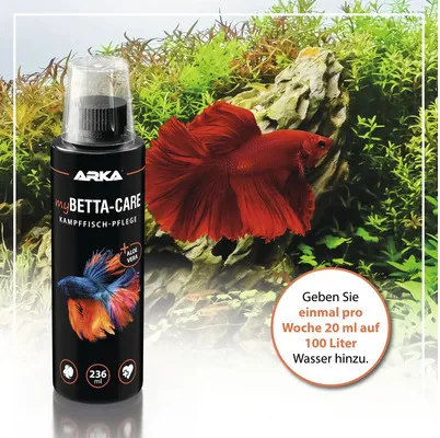 Wasseraufbereiter MICROBE-LIFT myBetta-Care Kampffisch Pflege mit Aloe vera, Seemandelbaum, ausgesuchten Pflanzen- und Kräuterextrakten, essentielle Vitamine Süßwasser 236 ml