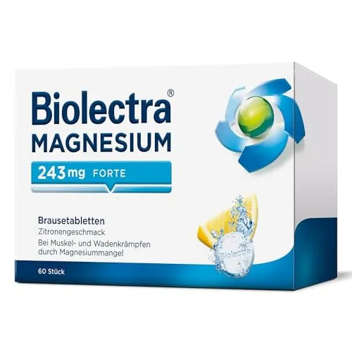 BIOLECTRA Magnesium 243 mg forte Zitrone Brausetabletten