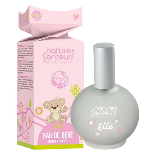 Eau de Baby, hypoallergen, 50 ml, für Mädchen von Nature & Senteurs