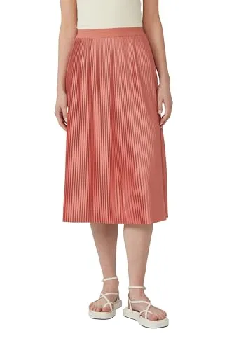 QS Rock mit Plisseefalten und Elastikbund