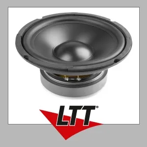 Fenton WPP20 Tieftöner 20cm 100W - Ersatz-Lautsprecher mit langlebiger Polypropylenmembran und Gummisicke, ideal für kraftvollen Bass in Hi-Fi-Systemen. Maximal 200W Ausgangsleistung.