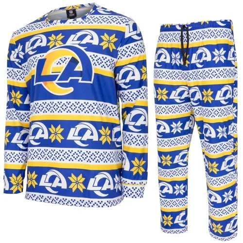 FOCO NFL Winter Xmas Pyjama Los Angeles Rams von Foco