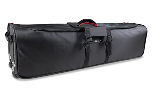 Gewa SPS Hardware Trolley 120 cm - Koffer aus robustem Cordura 600 Denier, schwarz, mit Side Protection System und extra verstärkten tragenden Teilen, reiß- und wasserfest für optimalen Schutz Ihrer Ausrüstung.