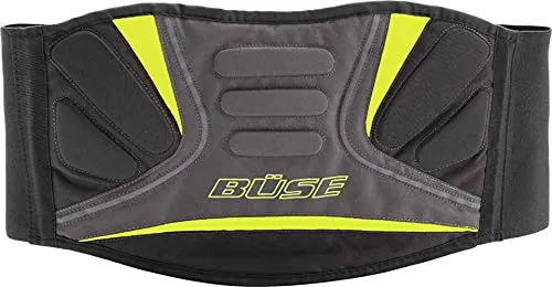 Büse Curve Nierengürtel (Black/Yellow,XXL)