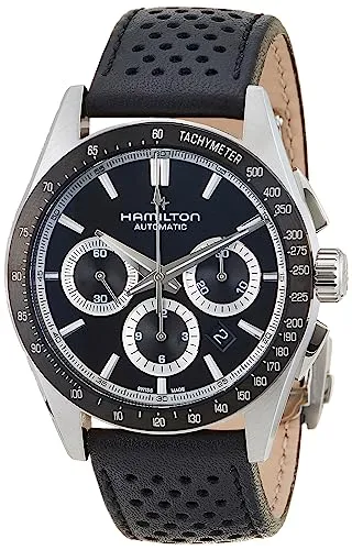 Hamilton Jazzmaster Performer Auto H36606730 - Chronograph mit 60h Gangreserve, Edelstahlgehäuse und Saphirglas - ideal für stilbewusste Herren.