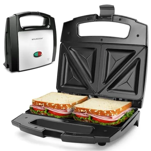 Aigostar Sandwichmaker für Dreieckige Sandwichtoasts