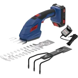 Güde Grasschere GPS 18-201-05 - Akku-Heckenschneider 3-in-1, ideal für präzise Rasenkanten und Formschnitte, inklusive Akku und Easy-Click-System für schnellen Messerwechsel.