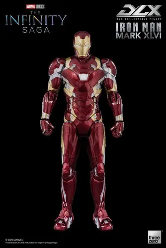 INFINITY SAGA IRON MAN MARK 46 DLX AF - Actionfigur aus der INFINITY SAGA, detailgetreu und perfekt für Sammler und Marvel-Fans.