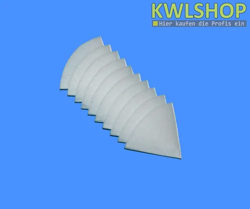 Kegelfilter G3 DN 125, für Zehnder Tellerventile, Abluftventilgitter 180mm 10