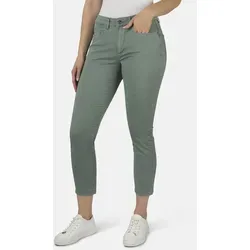 STOOKER WOMEN Slim-fit-Jeans Florenz - Chinoise Green - Stoffhosen, bequeme Slim-fit Jeans aus hochwertigem Stretchmaterial für optimalen Tragekomfort.