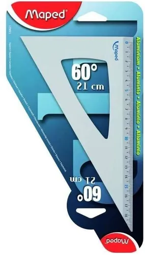 Maped Zeichendreieck 60 Grad aus Aluminium