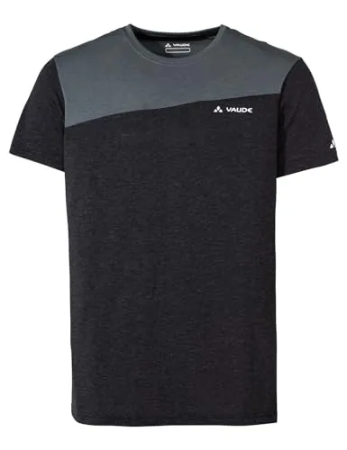 Vaude Sveit T-Shirt - Funktionsshirt in Schwarz, Gr. L - Merinoshirts für Outdoor-Aktivitäten, atmungsaktiv und schnell trocknend, ideal für Wandern und Trekking.