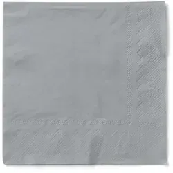 Papierservietten Silber von Mank