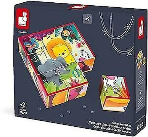 Janod J02732 Early Eiswürfel Tiere Der Dschungel