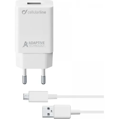 Cellularline Charger Kit (15 W, 1 Port) (102077)