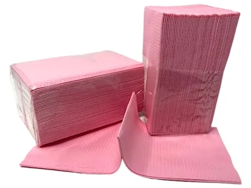 Hygiene Auflagen - wasserdicht - PINK ROSA - Einmal Servietten - 100 Stück - INKgrafix - IG64356 - Hygieneauflagen