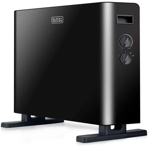 BLACK+DECKER Konvektorheizung 2000 W Schwarz - Konvektorheizung für Innenräume mit 2000 W Heizleistung, ideal für schnelle Erwärmung und gleichmäßige Wärmeverteilung. Geräuschlos und sicher dank Überhitzungsschutz – perfekt für Ihr Zuhause.