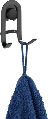 Wenko Wandhaken Classic Plus Black 2er-Set