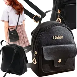 Tasche, Schulranzen, Rucksack, rucksack, Damen-Schultergurte, Tasche, Citytasche - Schwarz