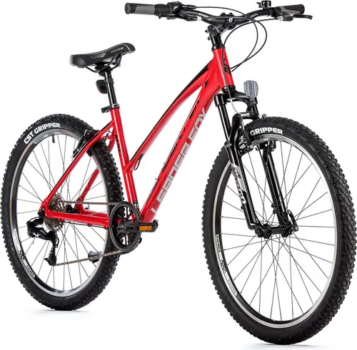 Zoll Alu Leader Fox MXC Lady MTB Fahrrad 8 Gang Mountain Bike Rh 36 cm Rot 26