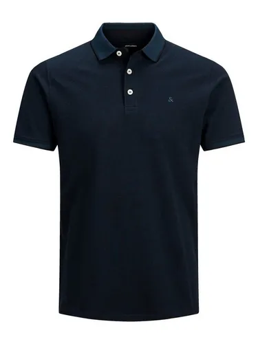 JACK & JONES Herren Poloshirt JJEPAULOS - Relaxed Fit Plussize XXL-8XL - Poloshirt für Herren in Plussize bis 8XL, aus 100% Baumwolle für höchsten Komfort und vielseitige Anlässe – stylish und bequem.