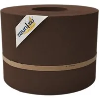 zaunzu Sichtschutzstreifen PP für Doppelstabmatten - Premium Braun, 35m - Sichtschutzstreifen aus UV-beständigem PP, 5 Jahre Farbechtheit garantiert. Ideal für Privatsphäre im Garten oder auf dem Balkon.