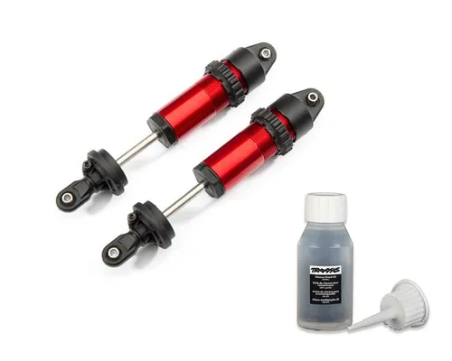 Traxxas Stoßdämpfer incl. ÖL 30wt Rot MAXX GT-Maxx Dämpfer TRX8961R