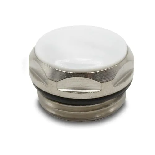 DOJA Barcelona Heizkörper Abdeckstopfen - Blindstopfen für Heizkörper - Blindstopfen - 1/2