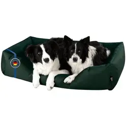 BedDog Hundebett Zara - Ergonomisches Hundekissen für große Hunde - Hundebetten - Hochwertiges Hundekörbchen mit abziehbarem, waschbarem Bezug für hohen Komfort und Gelenkschutz. Ideal für drinnen und draußen, erhältlich in verschiedenen Farben und Größen.