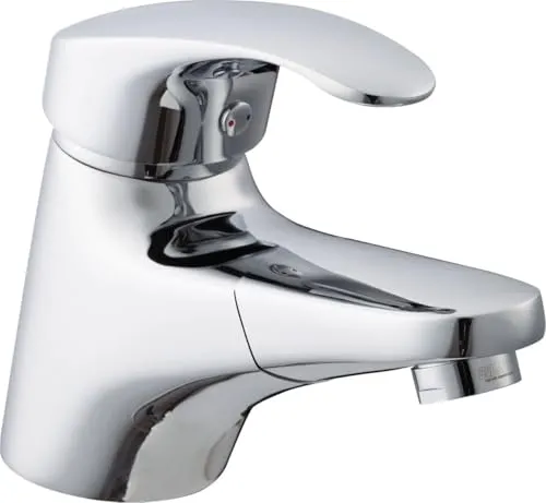 Primaster Waschtischarmatur Berlin verchromt mit Handbrause - Waschtischarmaturen, elegante verchromte Armatur mit praktischer Handbrause für flexibles Waschen und optimalen Komfort im Bad.