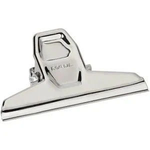 Maul Briefklemmer 2100996, mit Aufhängeöse, 95mm Klemmbreite, silber