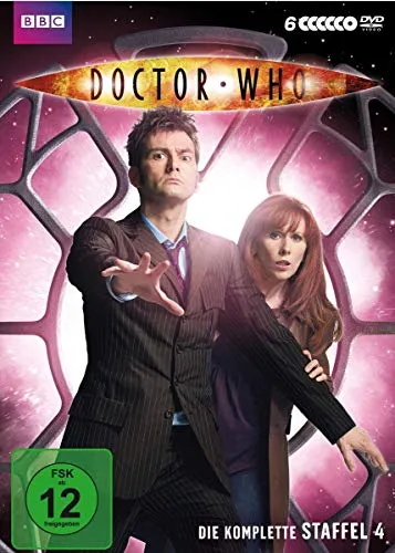 Doctor Who - Die komplette 4. Staffel [6 DVDs] - Sci-Fi Abenteuer mit spannenden Geschichten und faszinierenden Charakteren, ideal für Fans und Neueinsteiger.