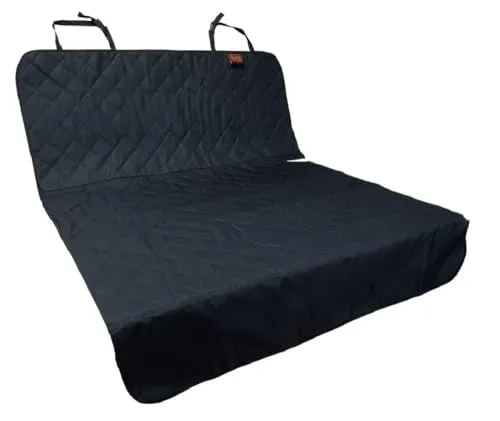 BLACK+DECKER Kofferraumschutzhülle für Hunde - Universal - rutschfest - wasserabweisend - 178 x 129 cm - Schwarz - EINFACHE ANWENDUNG - Die universelle Passform der Kofferraumauskleidung passt in fast alle Kofferräume. Mit rutschfester Unterseite für sicheren Halt und wasserabweisendem Material zum Schutz vor Schmutz. Ideal für Hundebesitzer!