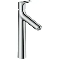 hansgrohe Talis S Einhebelmischer 190 - Eleganter Waschtischmischer mit ComfortZone190, ideal für moderne Badezimmer. Mit einstellbarer Temperaturbegrenzung und geeignet für Durchlauferhitzer.